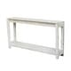 preview thumbnail 5 of 7, Rustic Farmhouse Handmade Reclaimed Wood Sofa Console Table