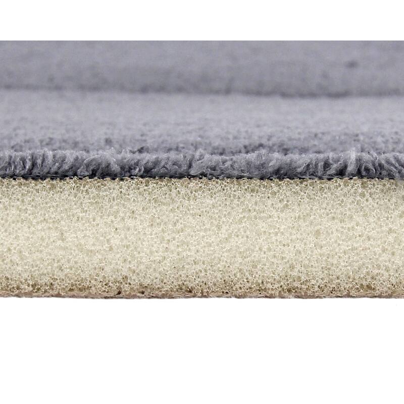 FABBRICA HOME Ultra-Soft Extra-Thick Non-Slip Memory Foam Long Bath Runner Mat 2 ft x 6 ft