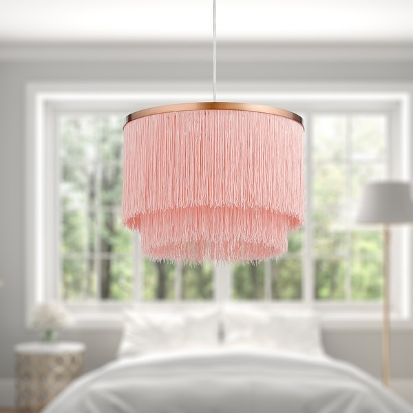 Blush pendant light on sale