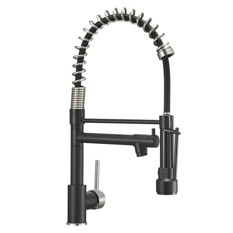 Single Handle Single Lever Kitchen Faucet with Pull Down Sprayer