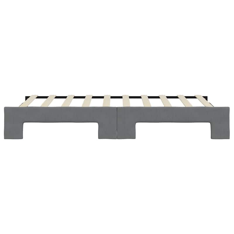 vidaXL Day Bed Upholstered Sleeper Sofa Bed for Bedroom Living Room Fabric