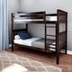 preview thumbnail 22 of 55, Max and Lily Twin over Twin Solid Wood Bunk Bed Espresso