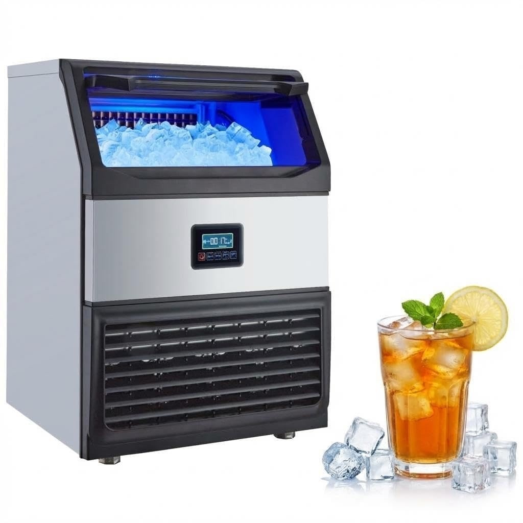 34.8 Cu.Ft Commercial Beverage Fridge, Double Glass Door Display Cooler with LED