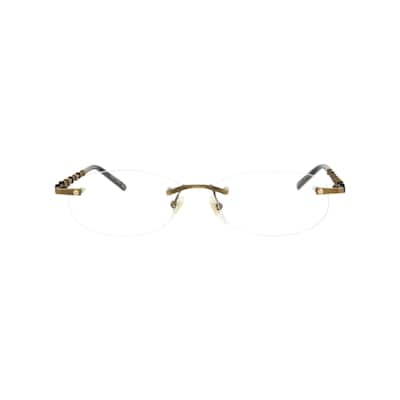 Gucci Round-Frame Metal Optical Frames - N/A