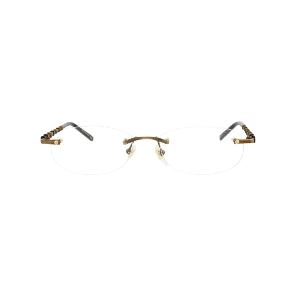 Gucci Round-Frame Metal Optical Frames