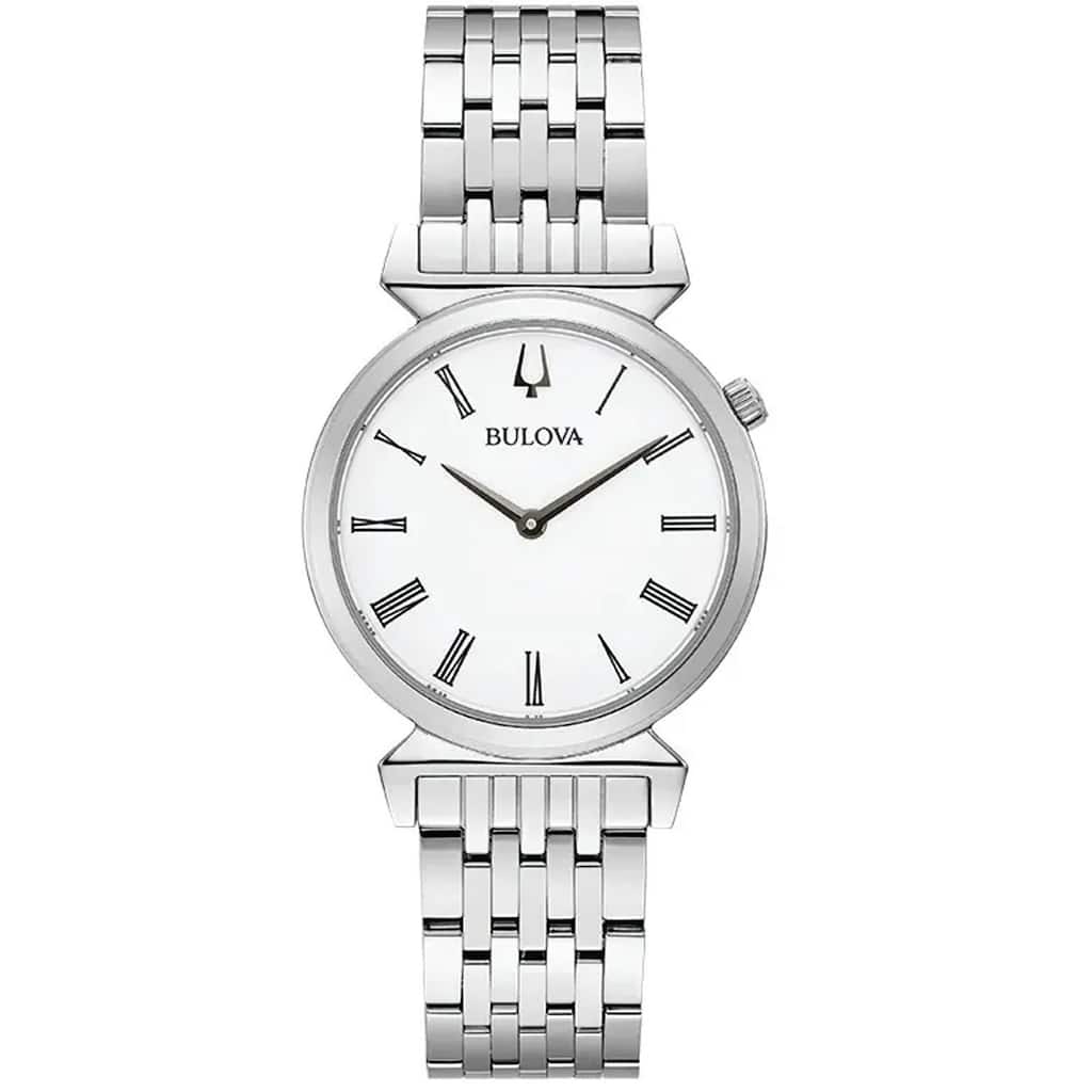 Bulova Women's Classic White Dial Watch - 96L275 - One Size