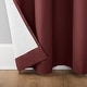 preview thumbnail 28 of 91, Sun Zero Cyrus Thermal Total Blackout Back Tab Curtain Panel, Single Panel