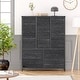 preview thumbnail 4 of 34, 15 Drawers Dresser, Tall Dressers for Bedroom