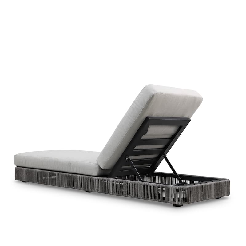 The Laze Moderno Outdoor Chaise Lounge (Set of 2) - N/A