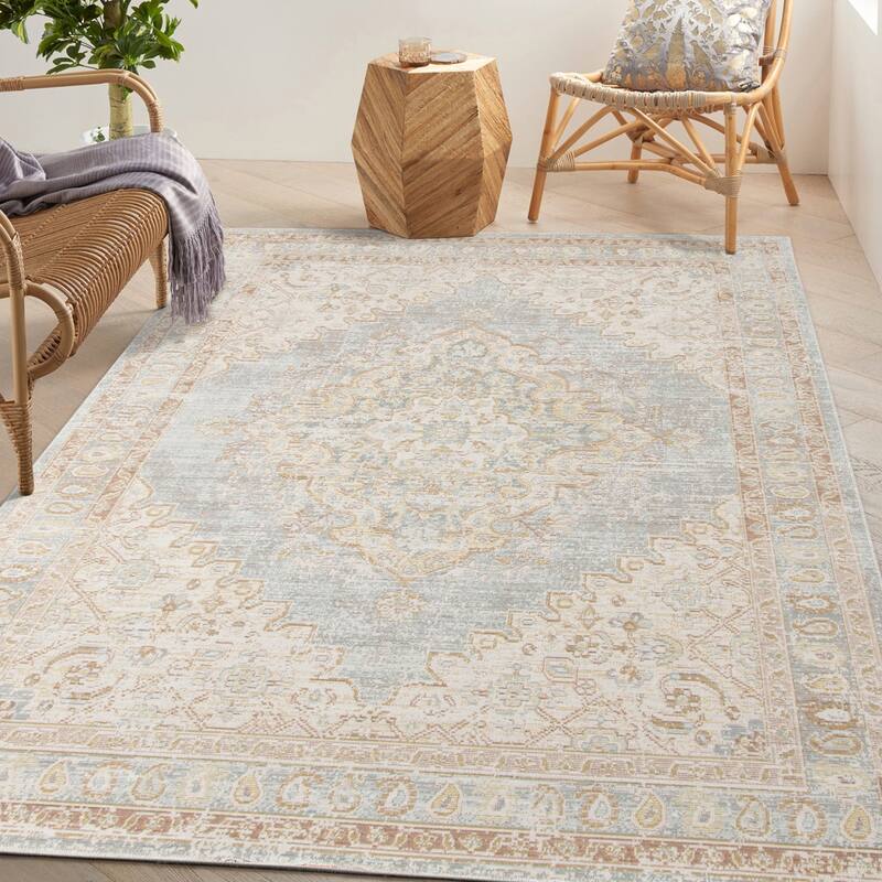 Qata Power Loomed Area Rug By HomeRoots