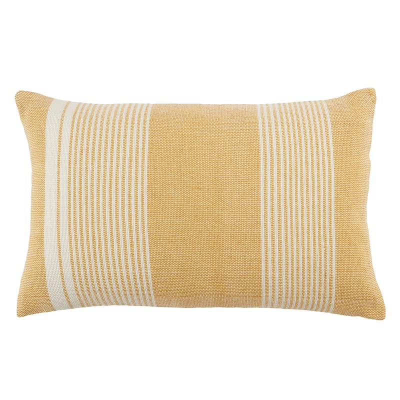 Ladonna Indoor/ Outdoor Striped Lumbar Pillow