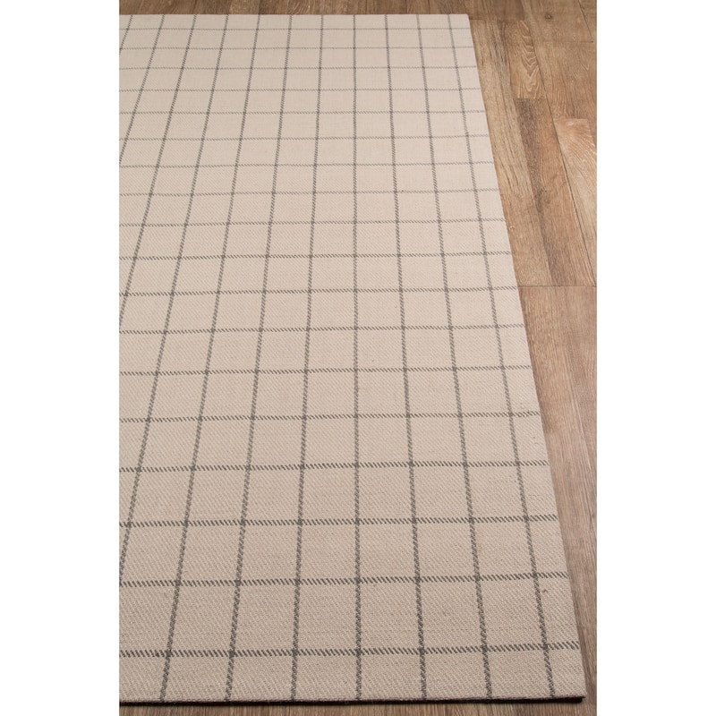 Erin Gates by Momeni Marlborough Deerfield Hand Woven Wool Plaid Area Rug