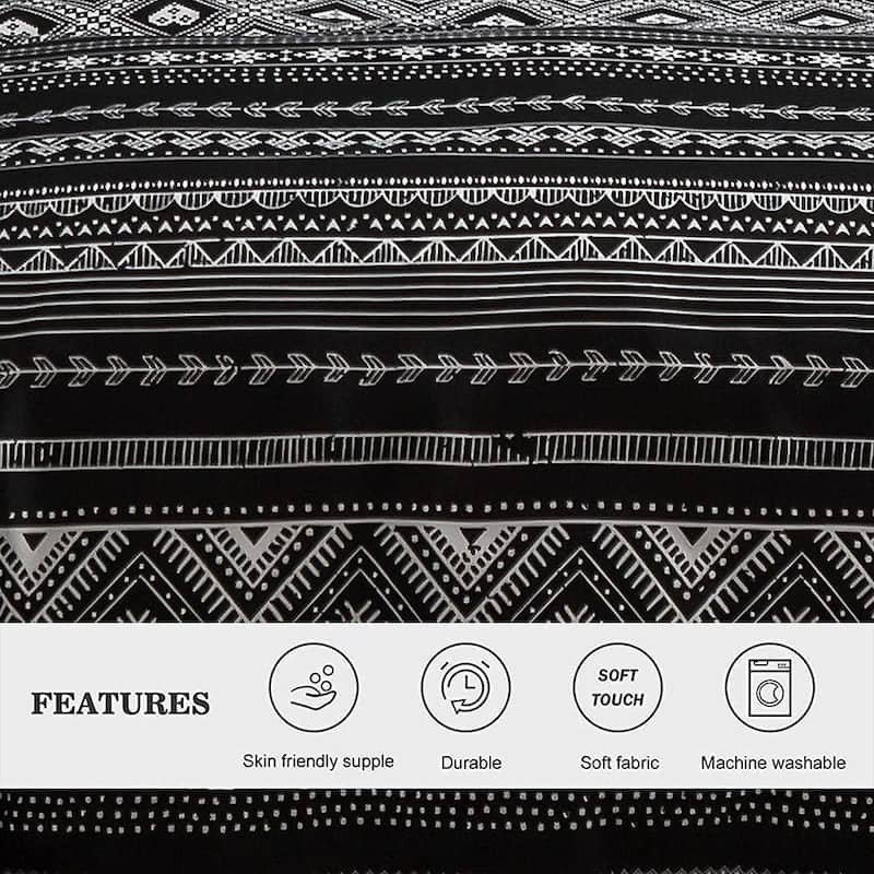 Shatex Bedding Comforter Set 3 Pieces Southwestern Lightweight Soft