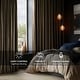 preview thumbnail 2 of 8, Exclusive Fabrics Signature Extra Wide Java Velvet Blackout Curtain (1 Panel) - Luxurious Blackout Drapery for Elegant Décor