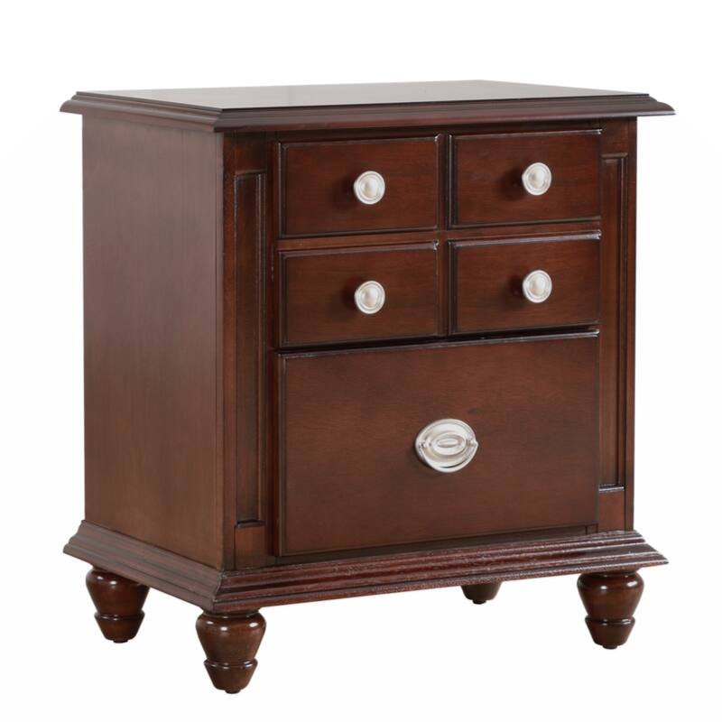 Glory Furniture Summit Night Stand , Cappuccino - Beige