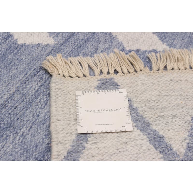 Ankara FW Slate Blue Kilim 5'1" x 7'11" - 5'1 x 7'11