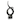 Curata 14 Inch Black Spiral Crystal Sculpture/Award on Clear Base
