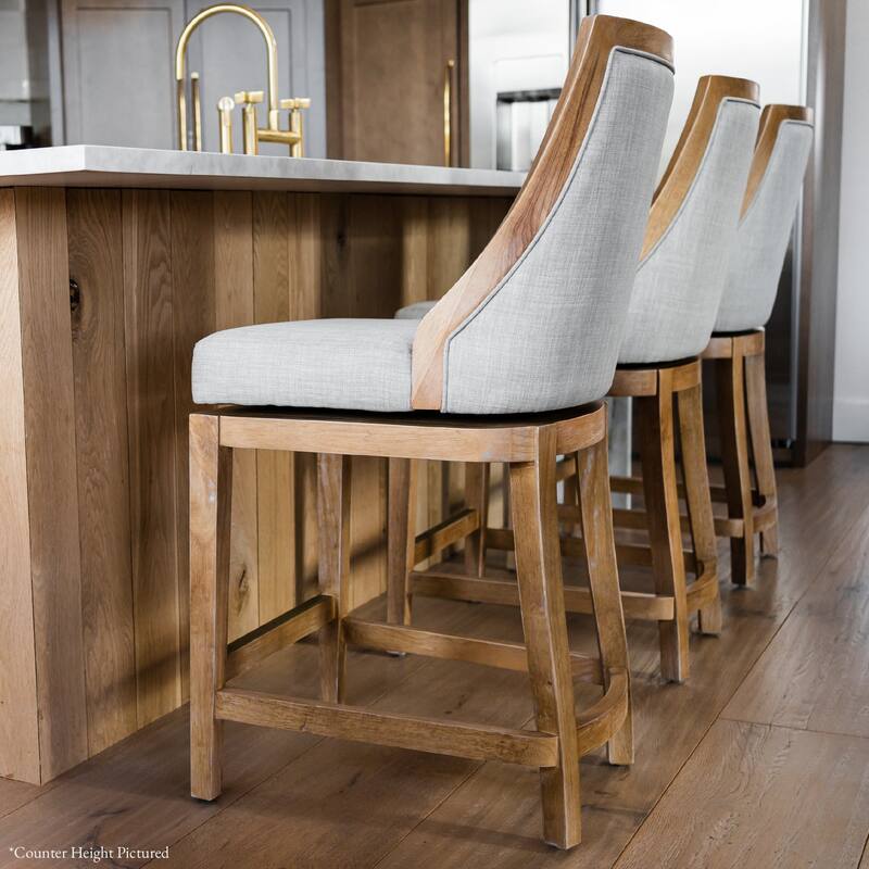 Maven Lane Vienna Swivel Kitchen Stool