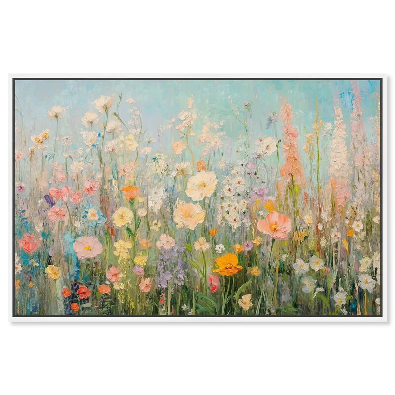 Soft Focus Flora II Canvas by Art Remedy - White - 15" x 10"