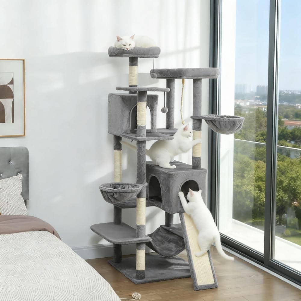 Multi-Level Cat Tower 69" Cat Tree