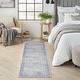 preview thumbnail 18 of 16, Nourison Modern Abstract Indoor only Blue Abstract Area Rug