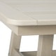 preview thumbnail 7 of 7, Laguna Hdpe All Weather Outdoor Patio 30" Square Bar Table