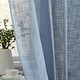 preview thumbnail 48 of 94, HLC.me Abbey Faux Linen Textured Semi Sheer Privacy Light Filtering Transparent Window Grommet Curtain Panels, Pair