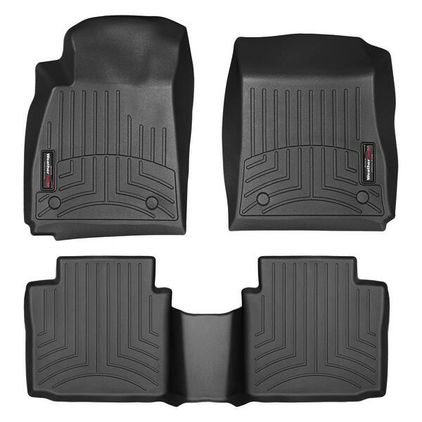 Shop Weathertech 44534 1 2 Black Front Rear Floorliner
