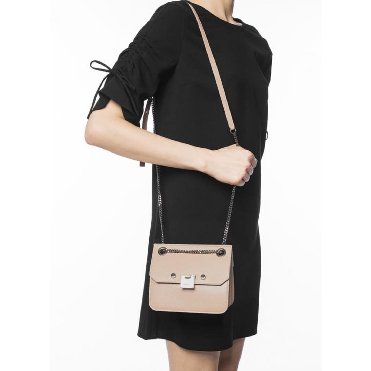 jimmy choo rebel tote black