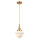 Option Satin Gold / Matte White Shade
