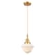Option Satin Gold / Matte White Shade