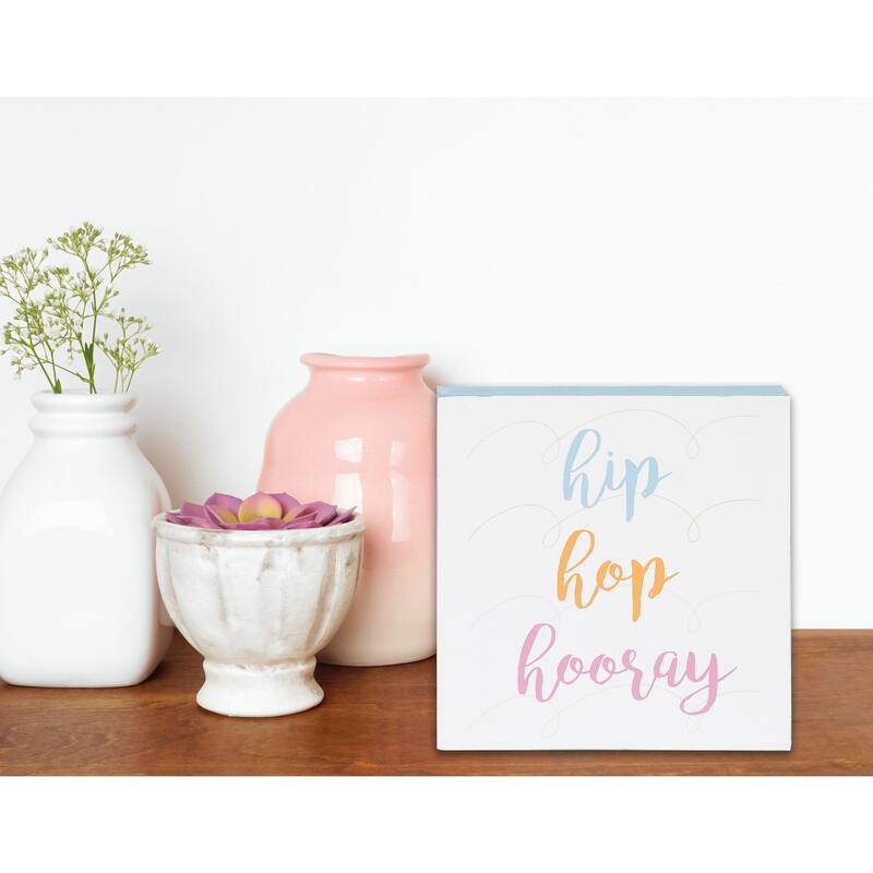 Hip Hop Hooray Shelf Block