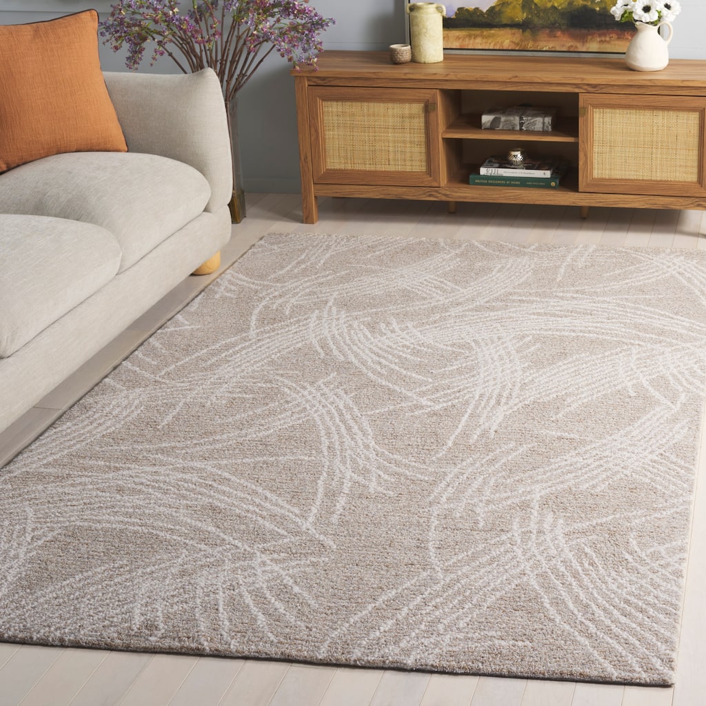 SAFAVIEH Handmade Ebony Edmee Wool Rug