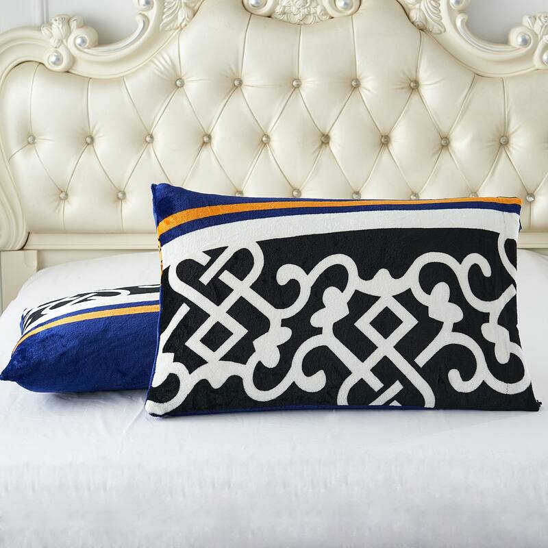 3-Piece Floral Printed Sherpa-Backing Reversible Comforter Set