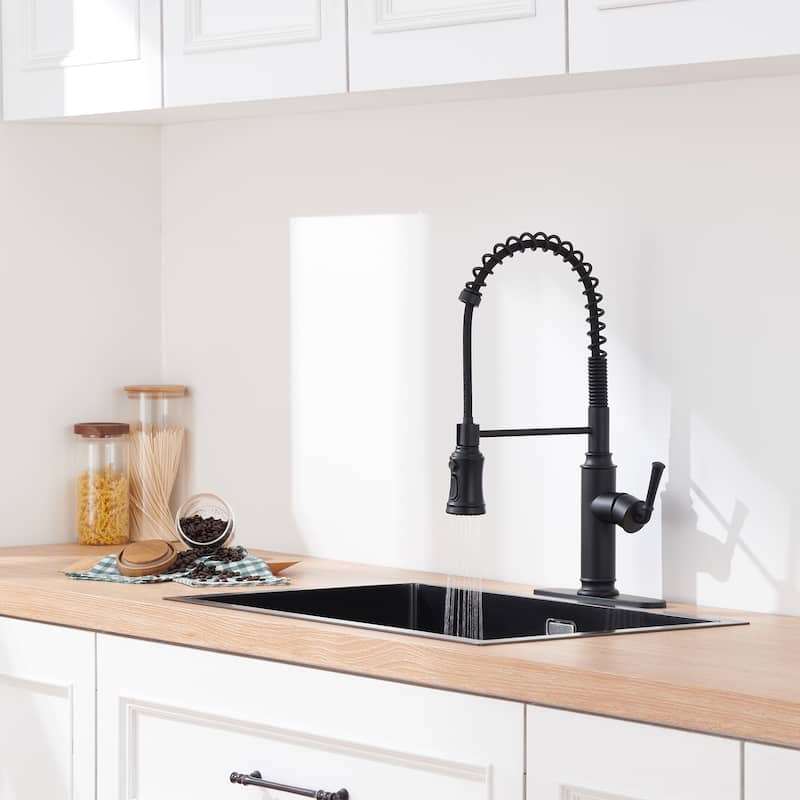 Kitchen Faucet with Pull Down Sprayer Vanity Faucet