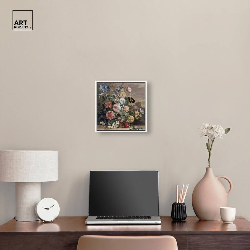 Classical Dream Vase II Canvas by Art Remedy