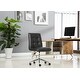 preview thumbnail 1 of 32, Porthos Home Leona Adjustable Steel and Faux Leather Office Chair