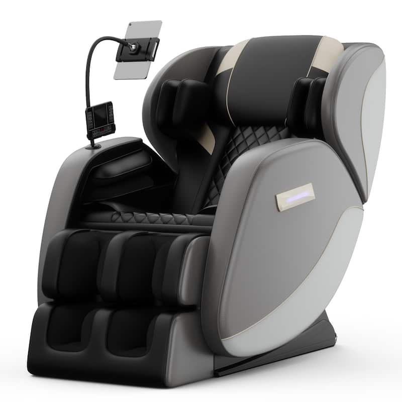 GDFStudio - Jay Luxury Massage Chair Zero Gravity Massage Chair - Full-Body Relief & Comfort - Black