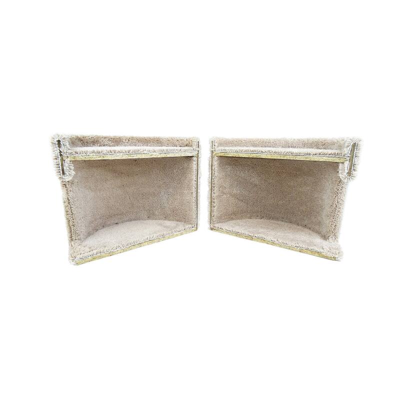 Window Cat Perch with Dual Levels, Sisal Scratching Posts and Play Toy for Relaxing Sunny Naps