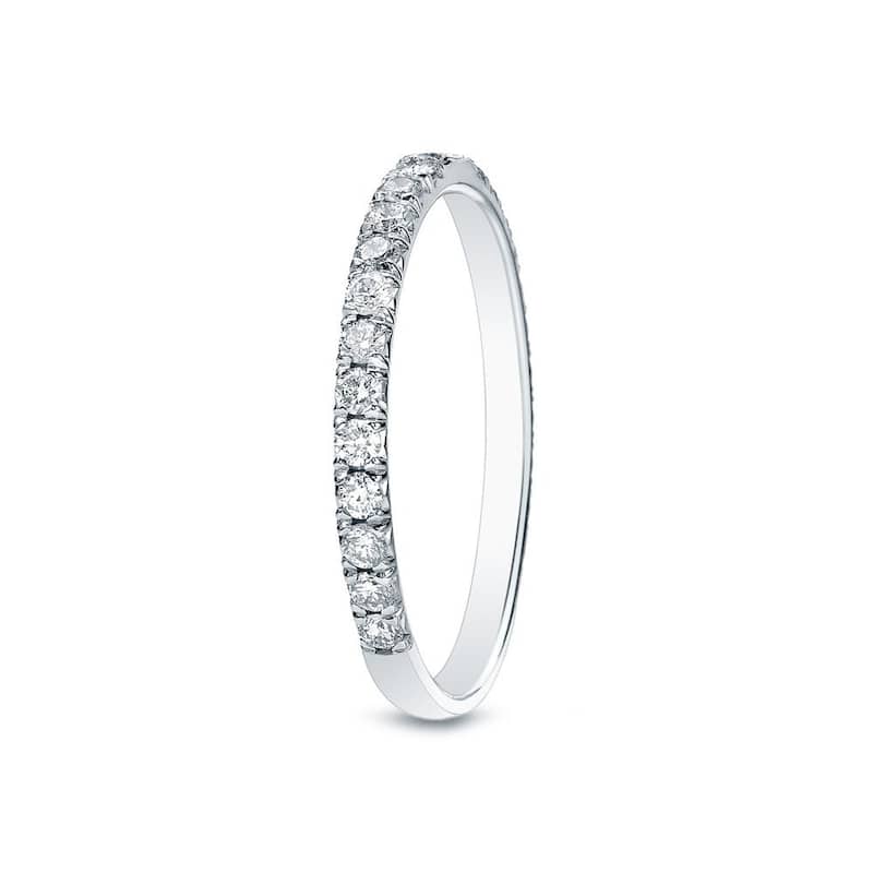 Auriya 2/5ctw Round Diamond Wedding Band Platinum