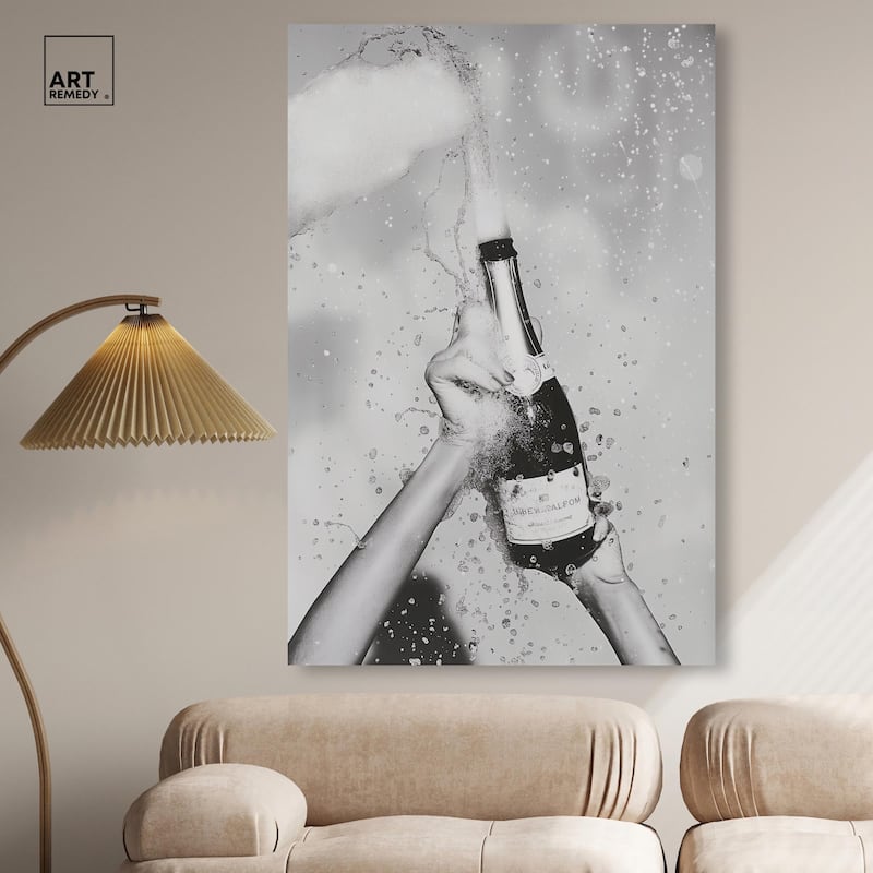 Hold the Moment I Canvas by Art Remedy, Gallery Wrapped