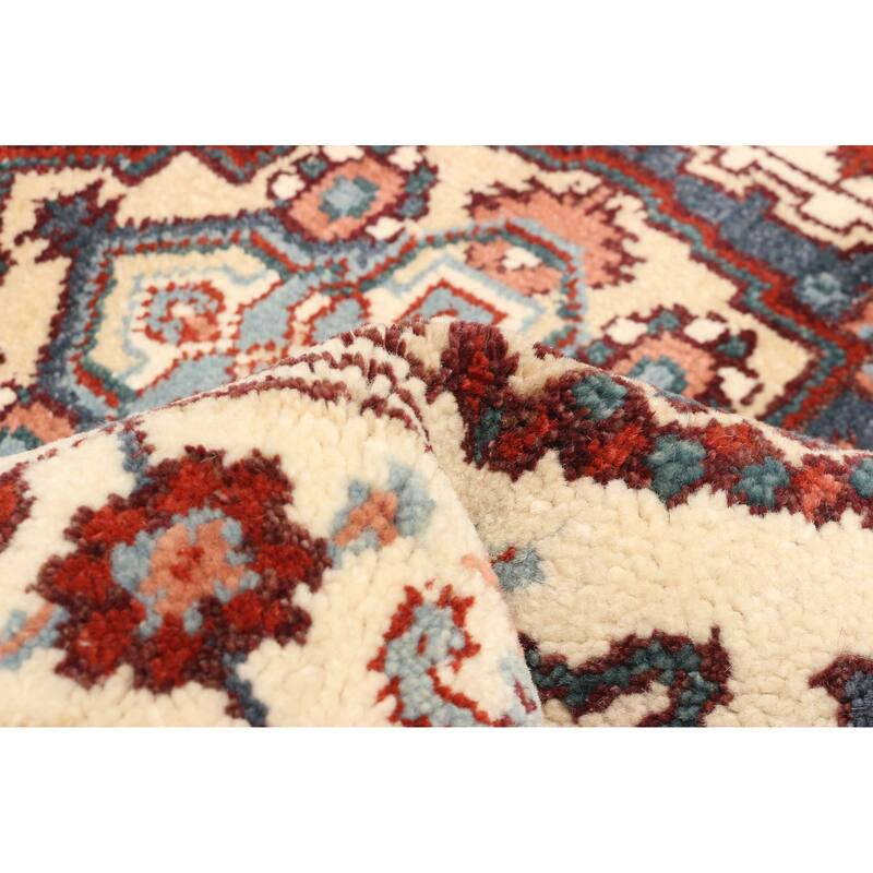 ECARPETGALLERY Hand-knotted Serapi Heritage Charcoal Wool Rug - 2'6 x 9'9