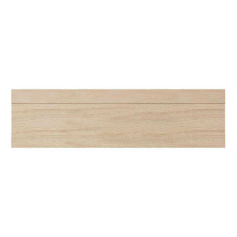 WM392 1-in D x 2-3/8-in W x 96-in L Americraft Solid Hardwood Stain Grade Chair Rail Moulding