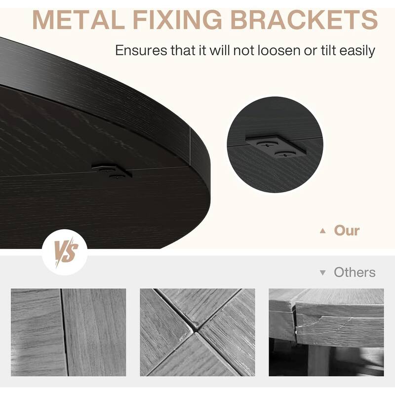 47-Inch Round Conference Table/Desk for Meeting/Seminar/Training Room