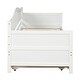 preview thumbnail 4 of 24, Nestfair Twin Size Wooden Daybed with Trundle Bed