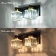 preview thumbnail 29 of 93, 2/3/4/5 Light Bathroom Vanity Light Wall Sconce with Crystal Shade