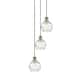Option Antique Brass / Clear Deco Swirl