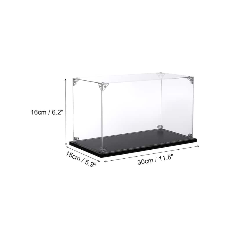 Acrylic Display Case, for Displaying Collectibles, Dolls, Model Car - 12x6x6"