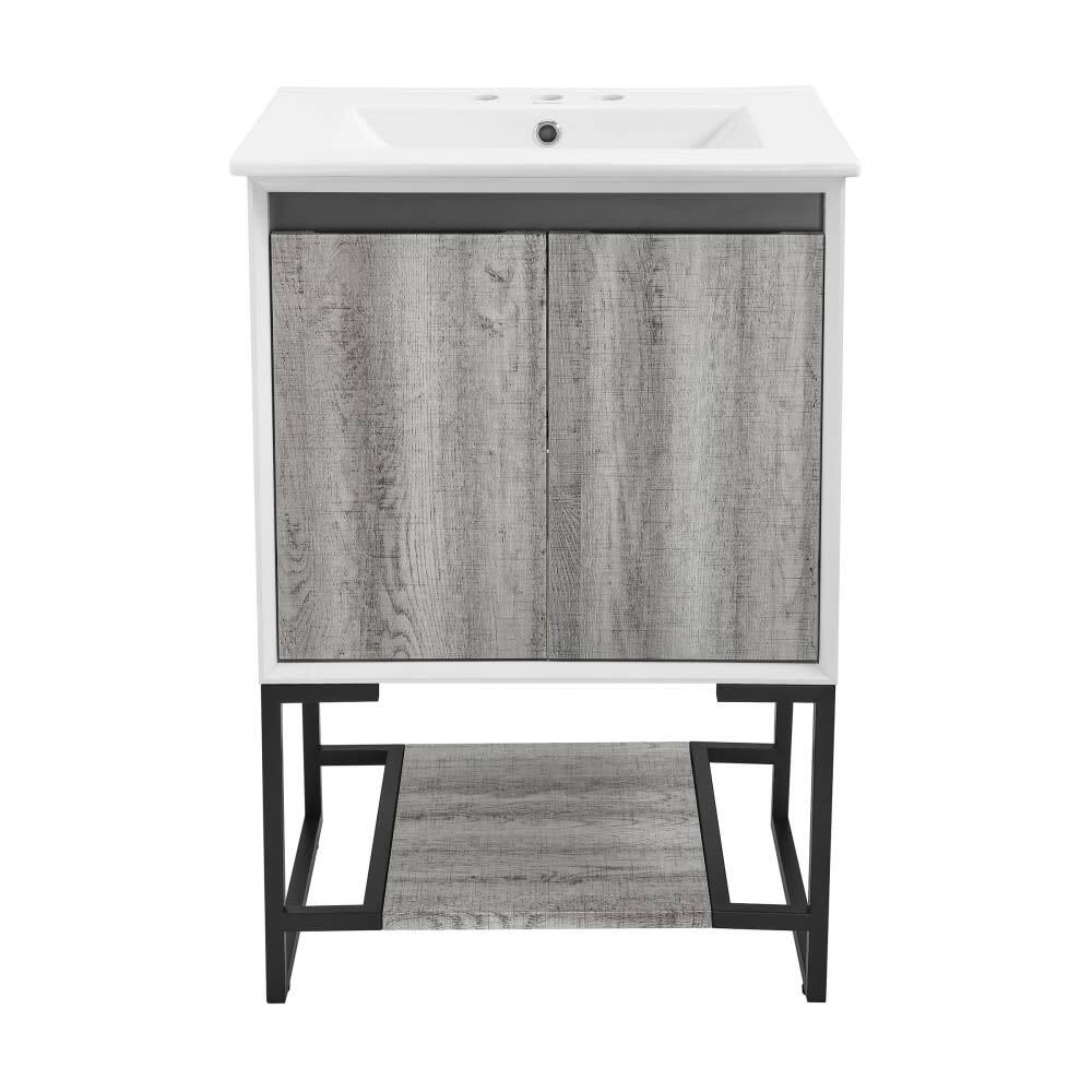 Swiss Madison SM-BV142-3 Marseille 24" Free Standing Single Basin