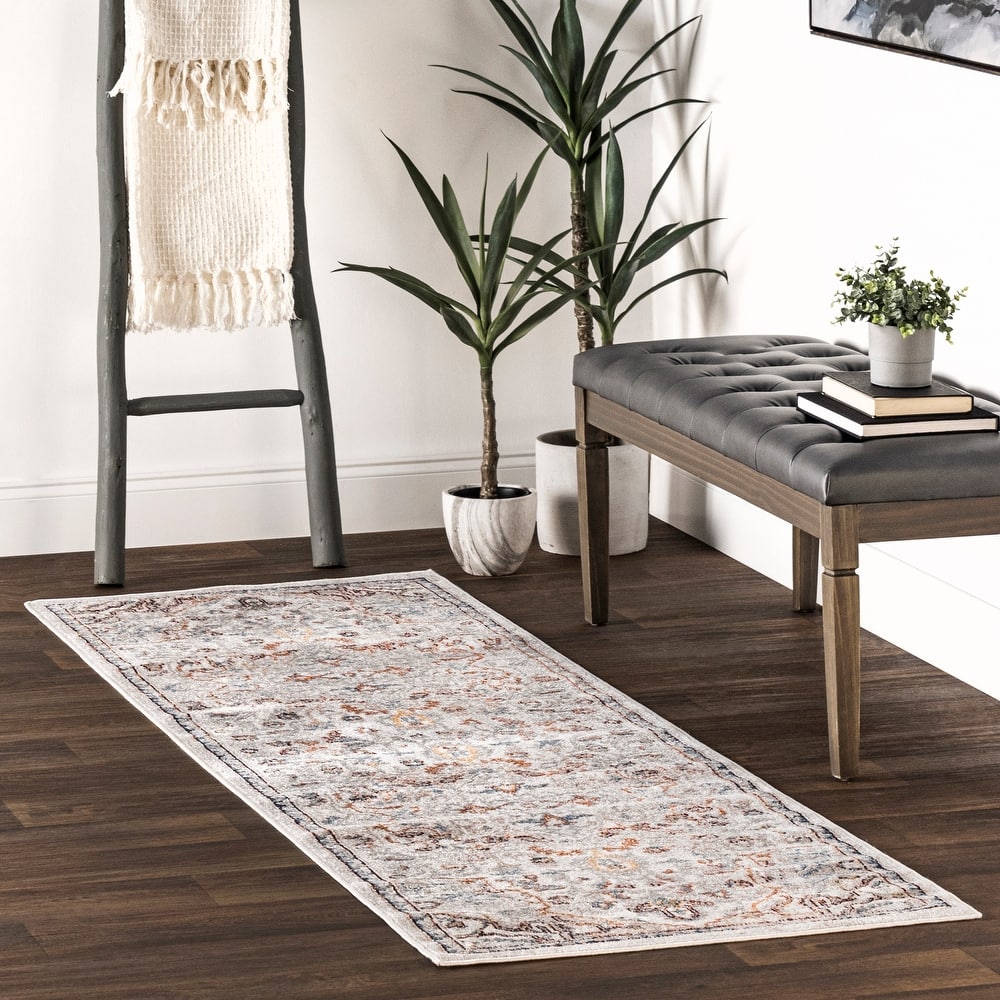 Nuloom Cady SpinClean Machine Washable Transitional Area Rug